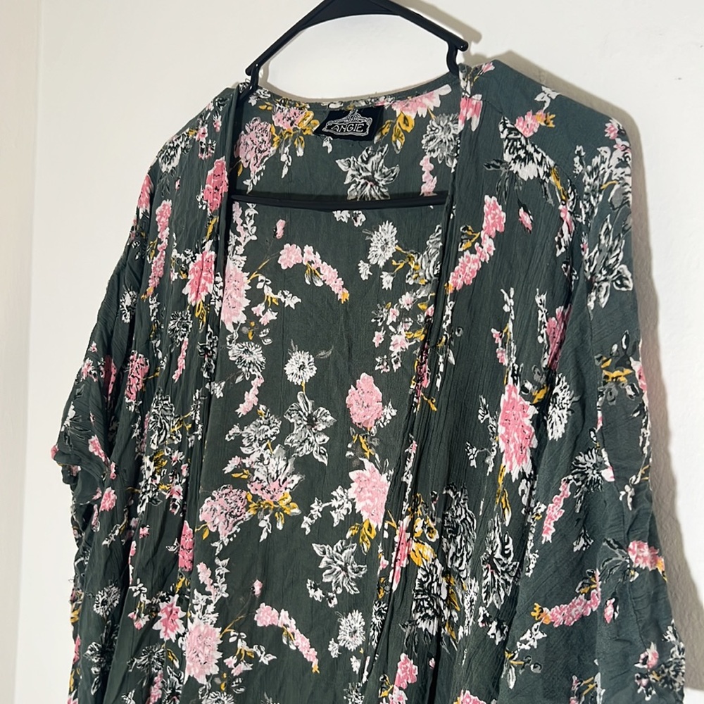 Angie floral cardigan/kimono/cover up/wrap/shrug